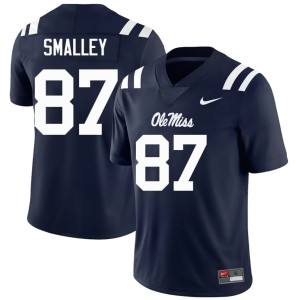 #87 Wyatt Smalley Navy College Football Ole Miss Mens Game Jerseys 313101-762