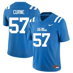 #57 Carius Curne Mens College Football 2026-27 Powder Blue Ole Miss Jerseys 200549-335
