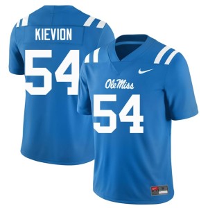 #54 Powder Blue College Football 2026-27 Men Tre'Kievion Ellis Ole Miss Jersey 326118-127