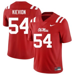 #54 Red Men's Rebels Tre'Kievion Ellis Embroidery College Football Jersey 105406-556