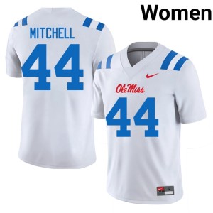 #44 Hotty Toddy Limited White College Football Tony Mitchell Women's Jerseys 568929-410