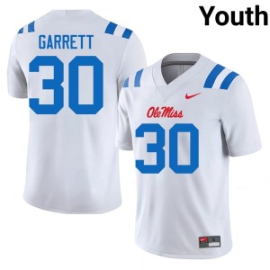 #30 College Football White Game Hotty Toddy Youth Ja'Michael Garrett Jerseys 887699-903