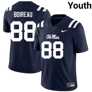 #88 Navy Forward Rebels Youth College Football Michai Boireau Alumni Jersey 960236-166
